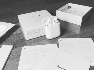 Люксовая копия Airpods 2. Не отличишь от оригинала! foto 1