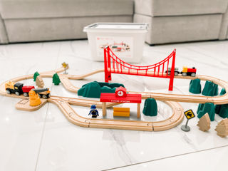 Детский набор железная дорога Xiaomi MITU Mi Toy Train Set foto 6