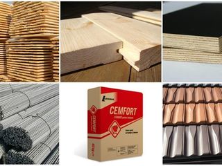 Cherestea tivita & netivita, armatura, ciment!, placaj,osb-3, ДВП/ДСП, lambriuri,  ardezie, tigla!!!
