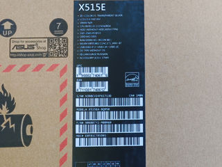 Asus X515e. Core i3-1115G4. RAM -8GB. SSD-256GB NVME. Nou! foto 6
