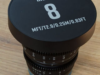 Meike 8mm T2.9 M43/MFT foto 2