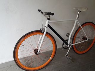 Vind bicicleta fixed gear bike, starea ideala, discuri, usurel, pentru viteza, foto 2