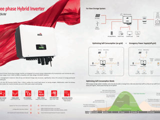 Invertor hibrid 380V Afore 10 kw foto 5