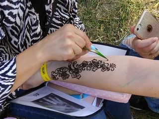 Tatuaje cu henna, mehendi. foto 6