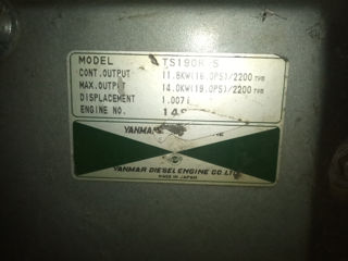 Generator Yanmar 12kw foto 4