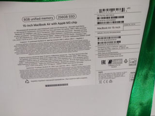 Продам новый не вскрытый в упаковке Macbook air15 m3 (2024) foto 4