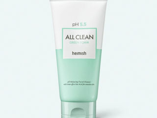 Очищающая Пенка Heimish All Clean Green Foam pH 5.5 150 ml