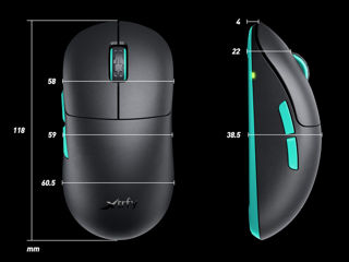 Мышь Xtrfy m 8 wireless foto 2