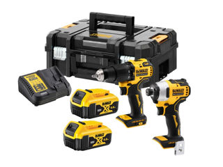 Nou de la dewalt! dck2062m2t set combo motor fara perii / новинка набор из двух инструментов