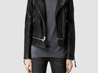 Allsaints кожаная косуха M foto 3