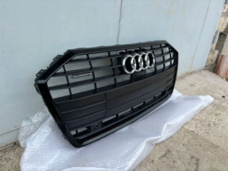 Решетка радиатора Audi A6 C8 ( 1) Black / 2) Хром ) foto 2