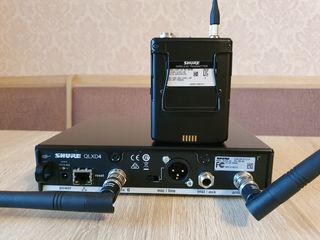 Shure ULXD1 / QLXD4 Microfon wireless pentru instrument. Original - Made in Mexico. foto 3