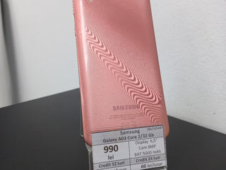 Samsung Galaxy A03 Core 2/32 GB. 990 lei