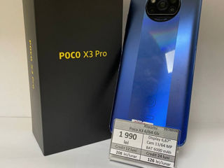 Xiaomi Poco X3 Pro- 6/64Gb- 1990 lei