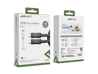 ACEFAST C4-03 cablu de date de încărcare din aliaj de aluminiu de 100 W USB-C la USB-C foto 5