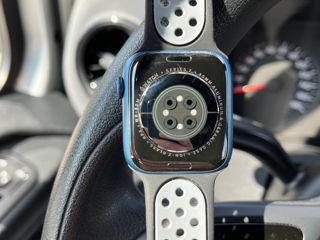 Умные часы Apple Watch Series 7 GPS, 45мм, Abyss Blue foto 5