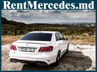 Chirie/аренда Mercedes AMG E63 alb/белый foto 10