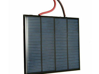 Солнечная панель 12v. для видеокамер, подзарядки 12v. акб или зарядки разных гаджетов+конвертор=5 v foto 1
