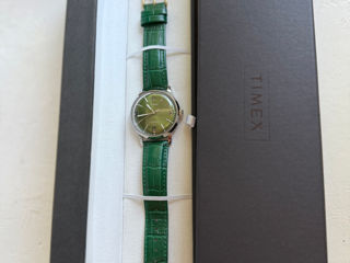 Timex Marlin Green Dial Automatic Mechanical Watch Часы Ceas RRP 250 Euro фото 2
