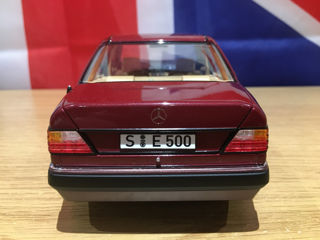 Масштабная модель 1:18 Norev W124 Mercedes 500E foto 9