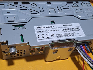 Pioneer mvh-180ui radiocasetofon магнитола  фото 3