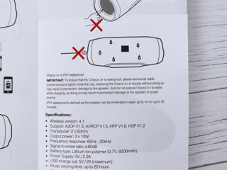 Boxa portabila / Портативная колонка Charge 3 foto 8