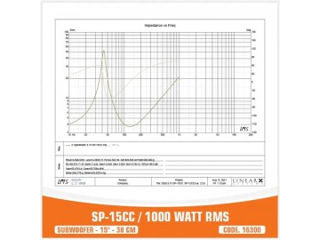 SUBWOOFER SP-15CC - 1000W RMS foto 6