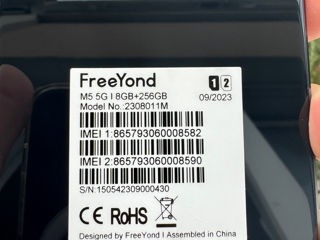 FreeYond M5 5G 8+8/256gb Nou! foto 3