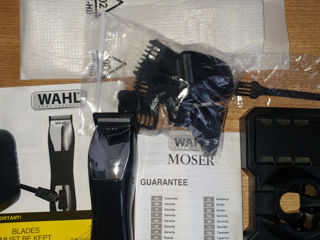 Kit Trimmer Wahl-Moser Groomsman 8-în-1, negru 9855-3717. foto 8