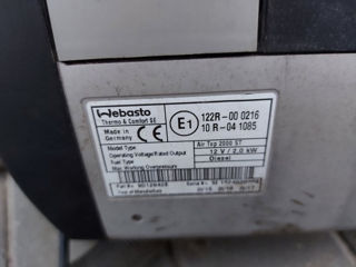 Автономка на 12 Volt Vebasto на 2 kVt.Цена 290 евро. foto 4