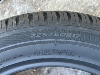 2 шины/ 2 anvelope 225/50 R17 Hankook Kinergy 4s Allseason/ Доставка, livrare toata Moldova 2024 foto 9