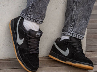 Nike SB Dunk Low Black Grey foto 4