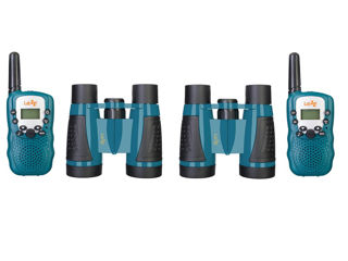 Детский набор Levenhuk LabZZ WTT10 Blue Walkie Talkie and Binoculars