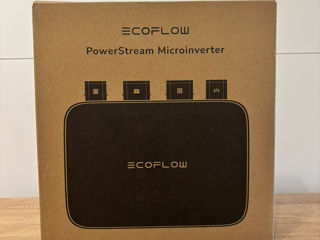 Microinvertor EcoFlow, 800W, pentru sistem panouri solare IP67, MPPT, WiFi