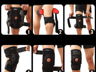 Шарнирный бандаж для колена knee brace foto 5