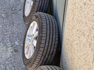 Диски VW оригинал R15 + новый комплект шин Hankook 195/65R15 foto 7