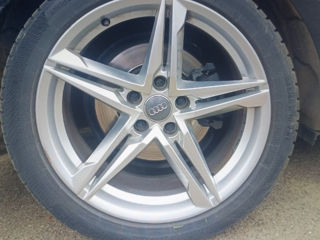 R18, 5/112, cu senzori presiune, Discuri Originale Audi S-Line, Rizina 245/40/R18 Continental  M+S