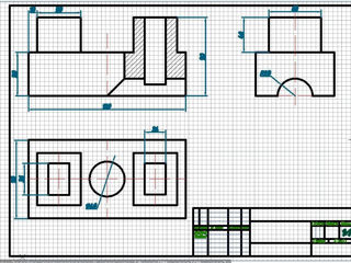 Desene tehnice in autocad / чертежи в автокаде / UTM foto 4