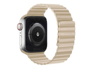 HOCO iWatch WA07 Seria flexibilă curea cu lanț din silicon magnetic (38/40/41mm) foto 9