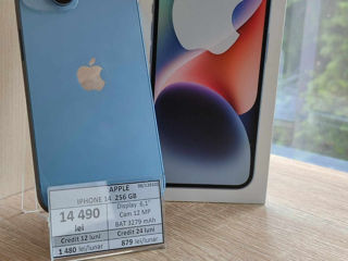 Apple iPhone 14    256 Gb ,  14490 Lei