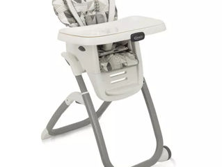 Стульчик для кормления Graco Duodiner DLX 6 in 1 Patchwork Grey foto 2