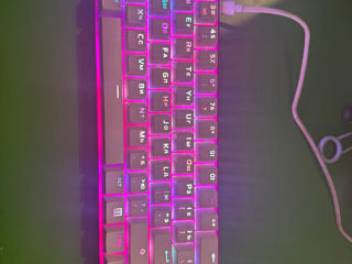 Vand tastatutara HyperX Alloy Origins 60 Pink