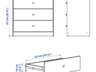 Set mobilă de calitate înaltă în dormitor IKEA foto 12