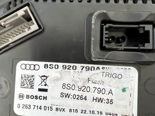 Consolă de bord Digitala Audi TT 8S0920790A - second, original foto 3