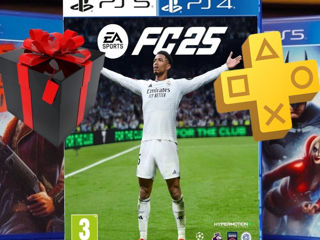 Подписки Ps+ Дарим FC 25(Fifa25) В ТГ Ps Moldova Deluxe Ea Play Cel Mai Bun Preț Abonament