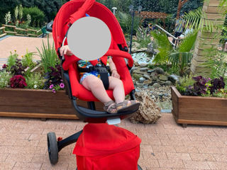 Коляска 2 в 1 Stokke Xplory,  V 5 Red/ черные шасси /Для детей от  0 м.-до 3 лет, весом до 15 кг foto 9