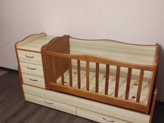 Продам детскую кроватку-трансформер 3в1. foto 2