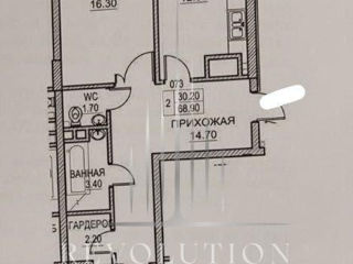 Apartament cu 2 camere, 69 m², Botanica, Chișinău foto 3