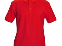 Tricou polo cu mânecă scurtă STAR - Roșu / Рубашка-поло c коротким рукавом STAR - Красная foto 2