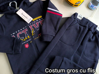 Costume groase  cu flis pentru baietei foto 4